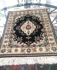 Tapis soie certifie d'occasion  Bonnelles