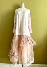 Vestido Simone Rocha Rosa Claro Tamanho XS, estilo sonhador!! comprar usado  Enviando para Brazil