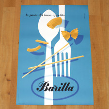 Barilla poster manifesto usato  Torino