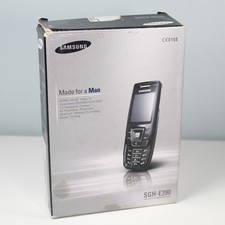 Raro Vintage Samsung SGH-E390 Telefone Slider GSM 3G Preto na Caixa Completo comprar usado Raro Vintage Samsung SGH-E390 Telefone Slider GSM 3G Preto na Caixa Completo comprar usado  Enviando para Brazil