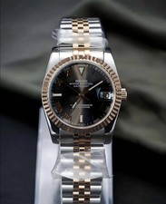 Seikmod Seikojust Aut | Mostrador Sunburst Preto | Marcadores de Diamante | Safira comprar usado  Enviando para Brazil