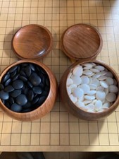 Juego de pizarra de mesa y piedras Japanses GO segunda mano  Embacar hacia Mexico