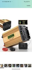 3000 Watt Inverter 12V DC to 110V/120V AC, Pure Sine Wave Inverter for... comprar usado 3000 Watt Inverter 12V DC to 110V/120V AC, Pure Sine Wave Inverter for... comprar usado  Enviando para Brazil