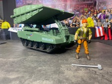 Camada de ponte transversal e cabine de pedágio GI JOe Toss N com marreta e bio 1985 completa comprar usado  Enviando para Brazil