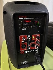 Rockville BPA8 8" Pro Powered Active 300w DJ PA Alto-falante com Bluetooth (sem controle remoto), usado comprar usado  Enviando para Brazil