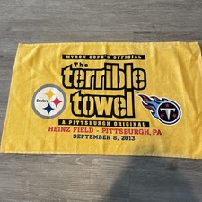 Usado, PITTSBURGH STEELERS TERRÍVEL TOALHA JOGO DIA TENNESSEE TITANS comprar usado  Enviando para Brazil