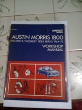 Unipart workshop manual. for sale  BISHOP'S STORTFORD