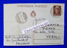 Cartolina postale lire usato  Italia