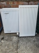 Stelrad white double for sale  DAVENTRY