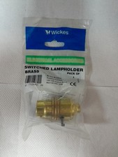 Wickes brass lampholder for sale  HEMEL HEMPSTEAD