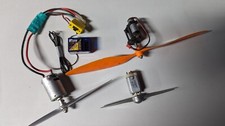 MISC ELEC MOTORES DE AVIÃO DE CONTROLE REMOTO (3) COM RECEPTOR WHITEC MINI 65 *FRETE GRÁTIS* comprar usado  Enviando para Brazil