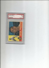 1960 TOPPS, RENO BERTOIA; #297; PSA 7; NR-MT, usado comprar usado 1960 TOPPS, RENO BERTOIA; #297; PSA 7; NR-MT, usado comprar usado  Enviando para Brazil