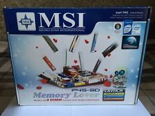 Msi p45 memory d'occasion  Expédié en Belgium
