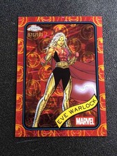 Refrator Eve Warlock 2025 Topps Chrome Marvel #192 Homem de Ferro Vermelho e Dourado 076/100 comprar usado  Enviando para Brazil