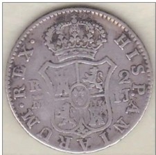 Espagne reales 1813 d'occasion  Montpellier-