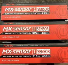 Pacote com 20 sensores de pressão de pneus Autel TPMS MX-Sensor 315MHz e 433MHz 300060 METAL comprar usado  Enviando para Brazil