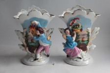 Paire vases porcelaine d'occasion  Seyssel