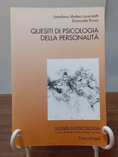 Lorenzetti quesiti psicologia usato  Rimini
