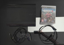 PS3 PlayStation 3 Super Slim 12GB + 6 juegos, usado comprar usado PS3 PlayStation 3 Super Slim 12GB + 6 juegos, usado comprar usado  Enviando para Brazil