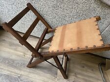 Vintage wooden upholstered for sale  SOUTHSEA