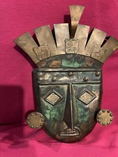 Copper peruvian mask for sale  Rolesville