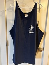 Usado, Camiseta Regata Masculina Crazy Shirts Preta Azul Tribal Arraia Arraia Tartaruga 2XL comprar usado  Enviando para Brazil