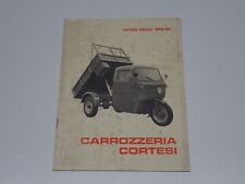 Carrozzeria cortesi motocarro usato  Bussoleno