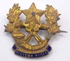 Scottish rifles sweetheart for sale  LEAMINGTON SPA