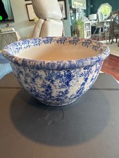Vintage spongeware bowl for sale  Portsmouth