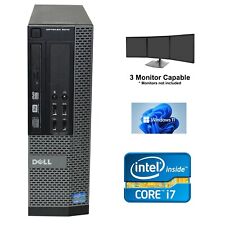 Computador desktop Dell OptiPlex 9010 SFF Core i7 32GB Ram 1TB SSD WiFi Windows 11 comprar usado  Enviando para Brazil