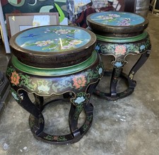 Pair chinese lacquered for sale  Concord