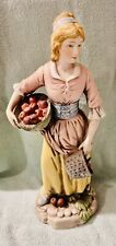 Lady figurine apple for sale  Port Charlotte