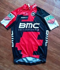 Camiseta AUTÊNTICA 2017 ASSOS BMC Racing Team Aero Race ciclismo — TAG HEUER — M comprar usado  Enviando para Brazil