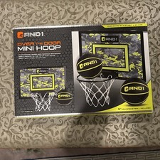 Usado, Mini aro de basquete AND1 Over the Door: quadro traseiro 18x12 à prova de quebra com bola comprar usado  Enviando para Brazil