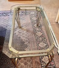 Couchtisch messing glasplatte gebraucht kaufen  Kriftel