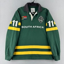 Camisa de Rugby Masculina Ralph Lauren Grande Verde África do Sul Springboks Algodão Jersey comprar usado Camisa de Rugby Masculina Ralph Lauren Grande Verde África do Sul Springboks Algodão Jersey comprar usado  Enviando para Brazil