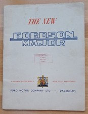 Original fordson major for sale Original fordson major for sale  COLCHESTER