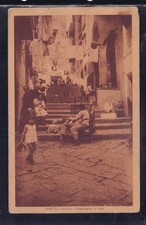 Cartolina napoli vecchia usato  Italia