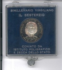 Sesterzio. bimillenario virgil usato  Mantova