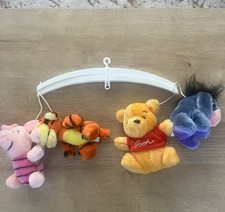 Vintage 2001 Winnie the Pooh Musical Móvel Decoração de Berçário de Pelúcia Sem Berço Anexo comprar usado  Enviando para Brazil