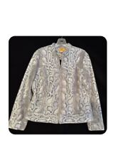 Womens jacket faux for sale  Stow