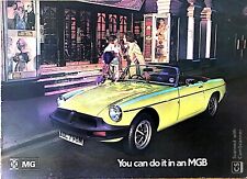 Mgb sales brochure for sale  CHIPPENHAM