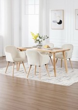Velvet dining chairs for sale  LONDON