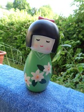 Kokeshi japanische puppe gebraucht kaufen  Würzburg