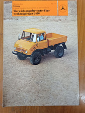 Prospekt unimog u600 gebraucht kaufen  Spraitbach