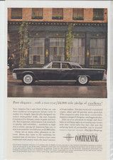 Anúncio de revista Lincoln Continental 1961 original - pura elegância comprar usado  Enviando para Brazil