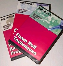 RARE MIKE BOYLE FUNCTIONAL TRAINING SERIES DVD WORKOUT FOAL ROLL CORE EXERCISE comprar usado  Enviando para Brazil