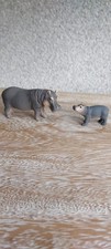 Schleich nilpferd baby gebraucht kaufen  Forst