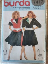 7417 patron burda d'occasion  France