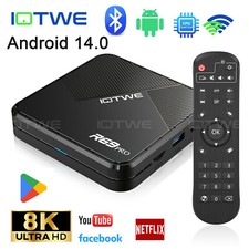 Smart TV BOX Android14 8K Ultra 128GB 1000M WIFI Odtwarzacz multimedialny Octa Core HDR10+ na sprzedaż  Wysyłka do Poland